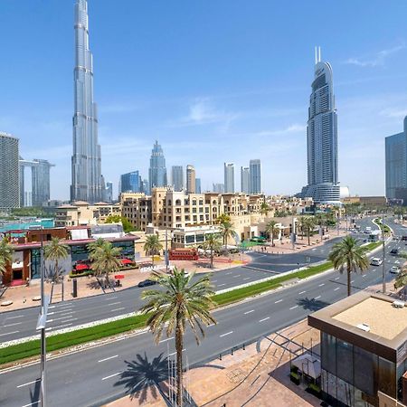 Ultra Luxury Downtown - Full Burj Khalifa View - 5 Min Walk To Dubai Mall! Kültér fotó