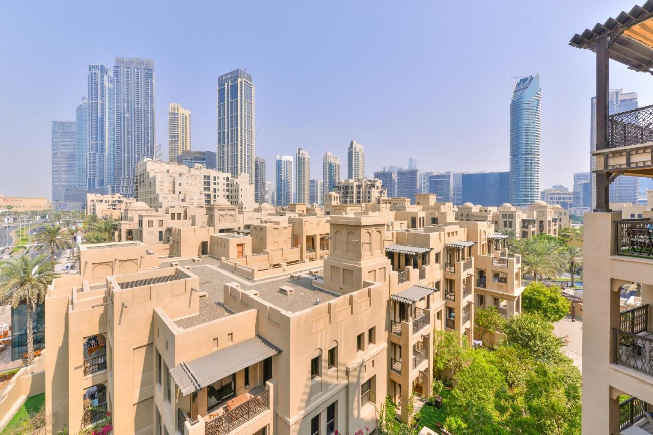 Ultra Luxury Downtown - Full Burj Khalifa View - 5 Min Walk To Dubai Mall! Kültér fotó