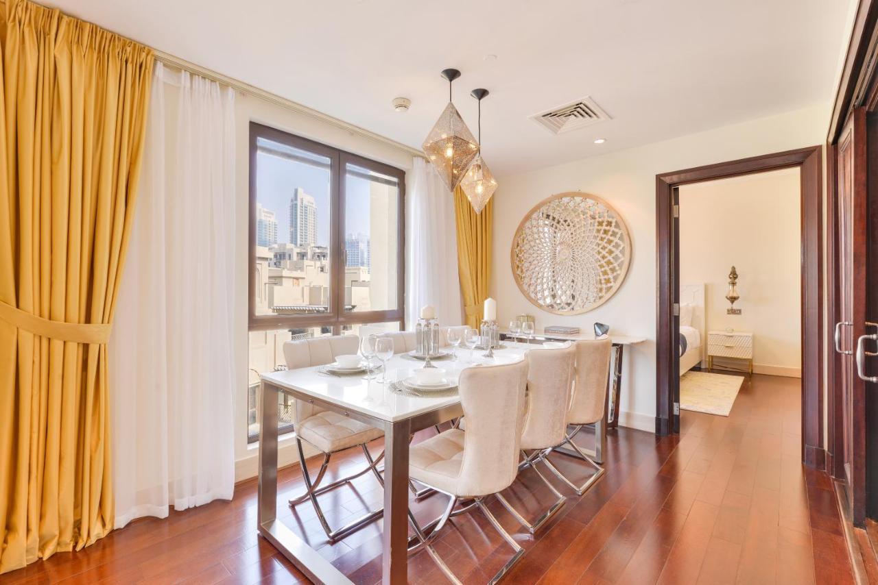 Ultra Luxury Downtown - Full Burj Khalifa View - 5 Min Walk To Dubai Mall! Kültér fotó