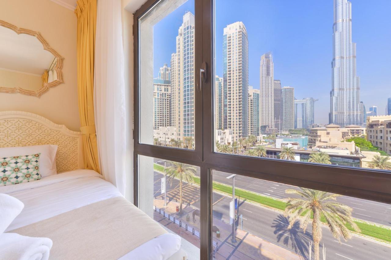Ultra Luxury Downtown - Full Burj Khalifa View - 5 Min Walk To Dubai Mall! Kültér fotó