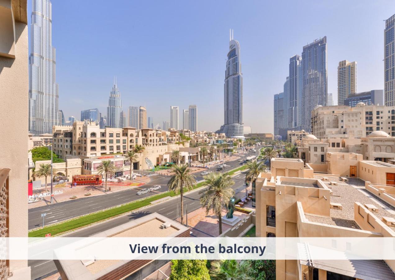 Ultra Luxury Downtown - Full Burj Khalifa View - 5 Min Walk To Dubai Mall! Kültér fotó