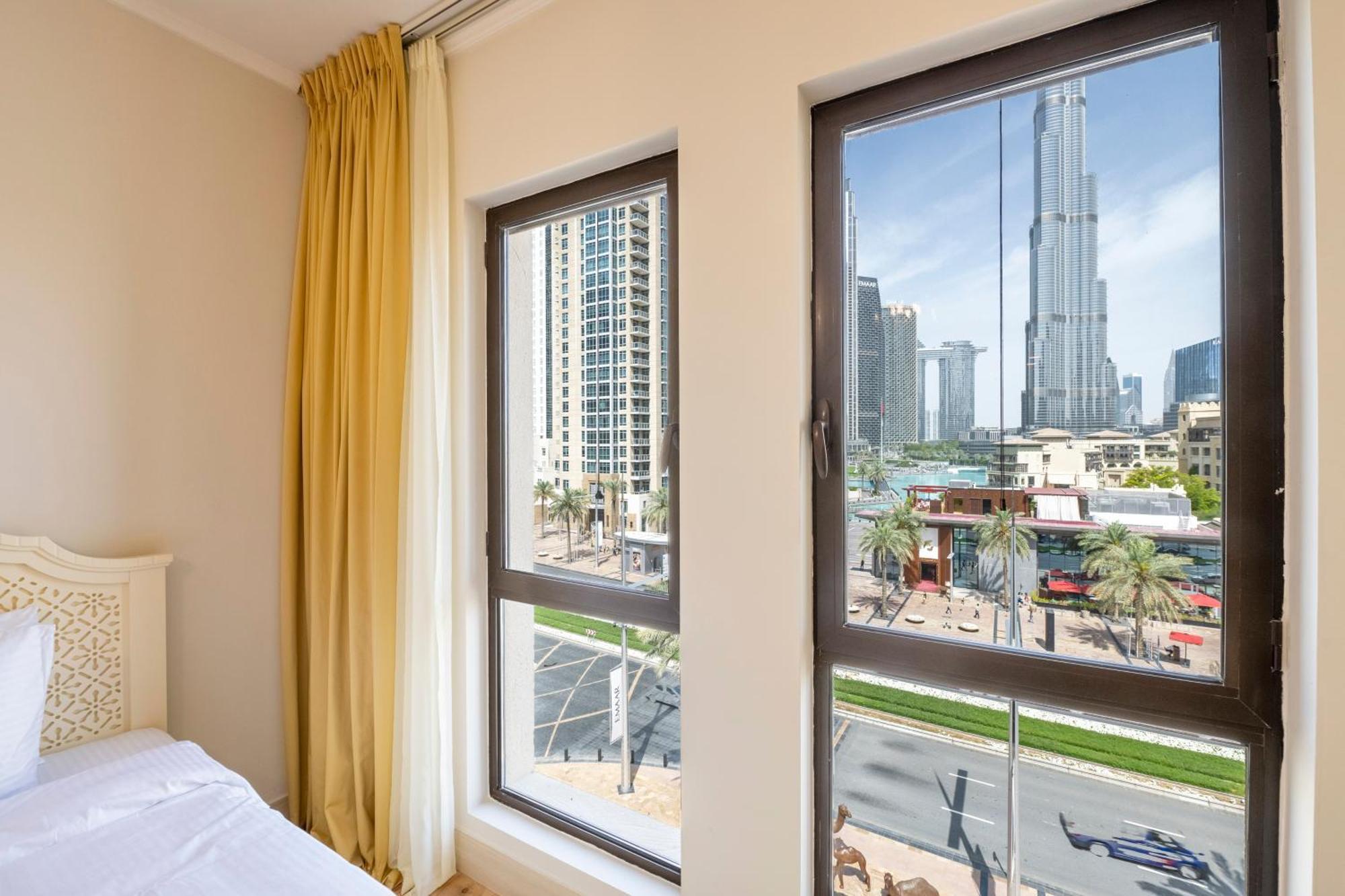 Ultra Luxury Downtown - Full Burj Khalifa View - 5 Min Walk To Dubai Mall! Kültér fotó